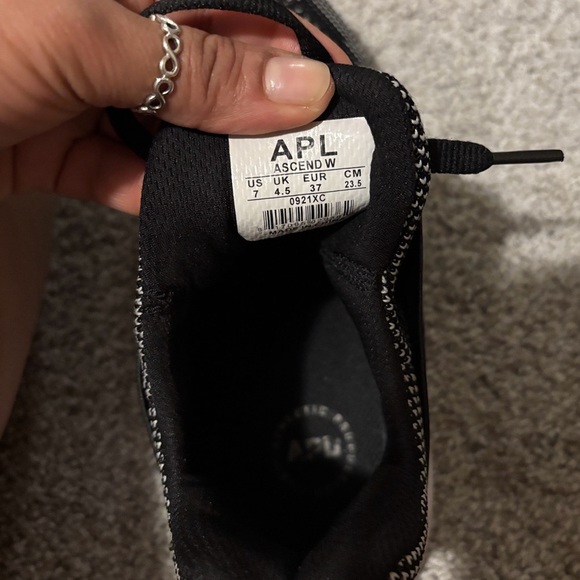 APL Athletic Shoes in Black and Women’s White - Picture 7 of 9